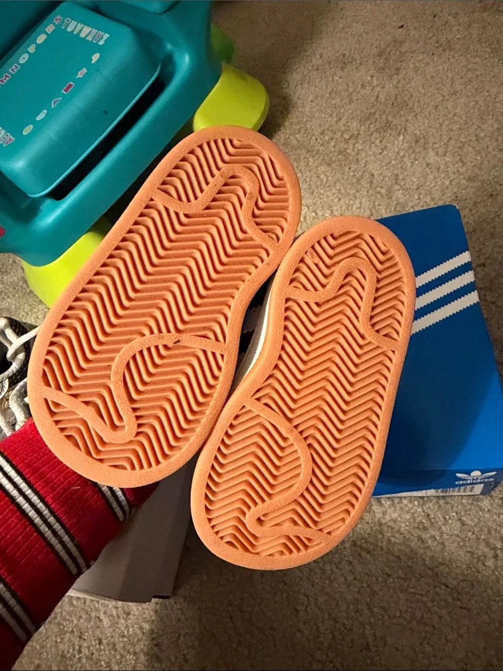Saucony and adidas